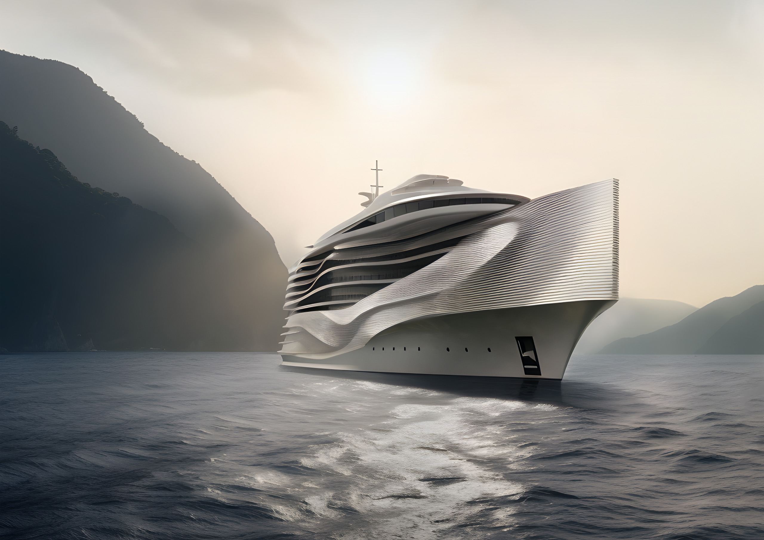 Superyacht Feadship Suvorov Yacht Design AI concept